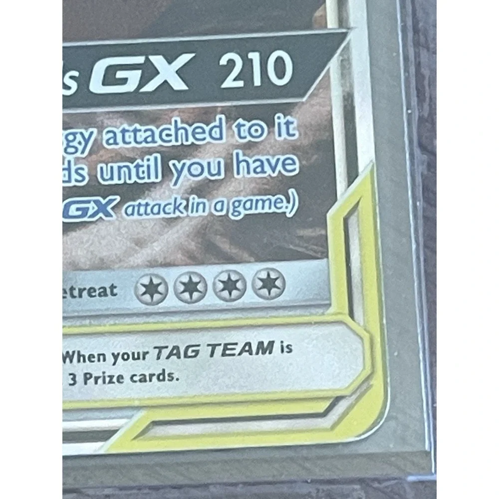 Pokemon TCG Eevee & Snorlax GX 120/181 Sun and Moon Team Up Tag Team Card